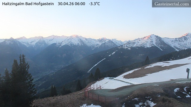 Archived image Webcam Haitzingalm View - Bad Hofgastein
