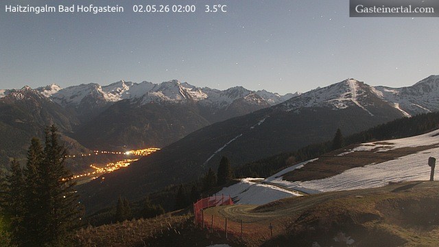 Archived image Webcam Haitzingalm View - Bad Hofgastein