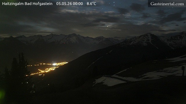 Archiv Foto Webcam Bad Hofgastein: Ausblick Haitzingalm