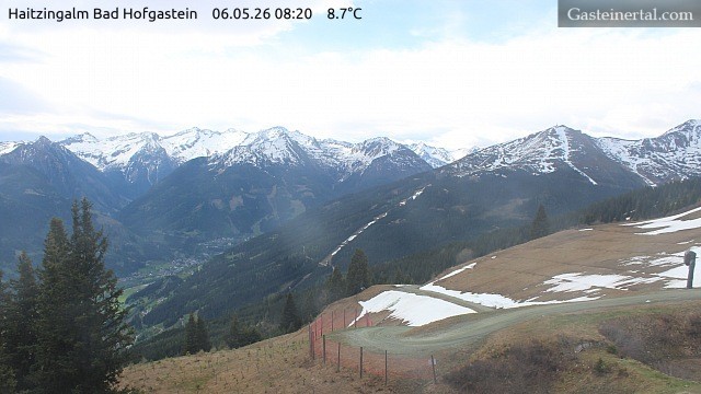Archived image Webcam Haitzingalm View - Bad Hofgastein