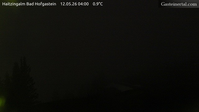 Archiv Foto Webcam Bad Hofgastein: Ausblick Haitzingalm