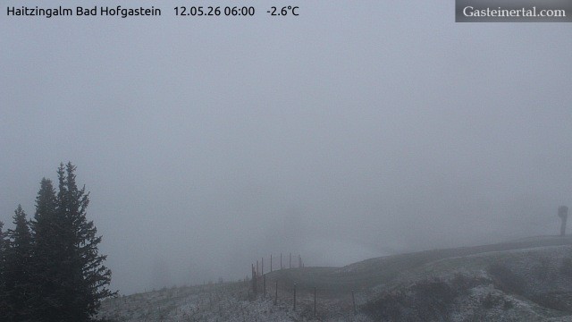 Archiv Foto Webcam Bad Hofgastein: Ausblick Haitzingalm