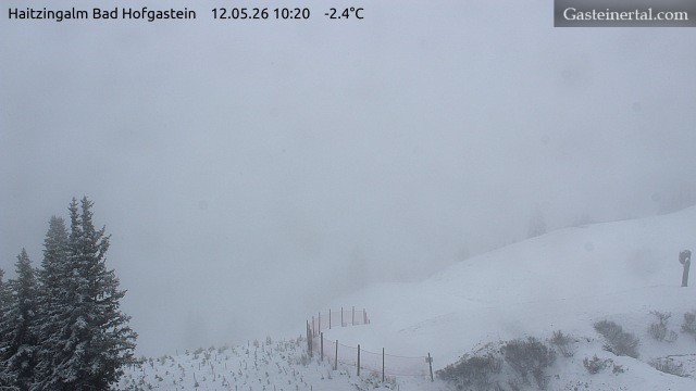 Archiv Foto Webcam Bad Hofgastein: Ausblick Haitzingalm