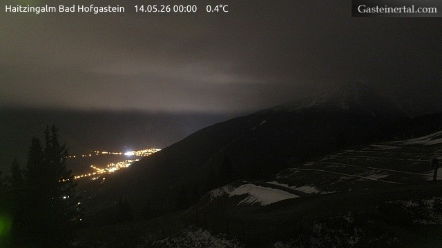 Archiv Foto Webcam Bad Hofgastein: Ausblick Haitzingalm