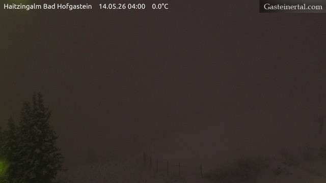 Archiv Foto Webcam Bad Hofgastein: Ausblick Haitzingalm