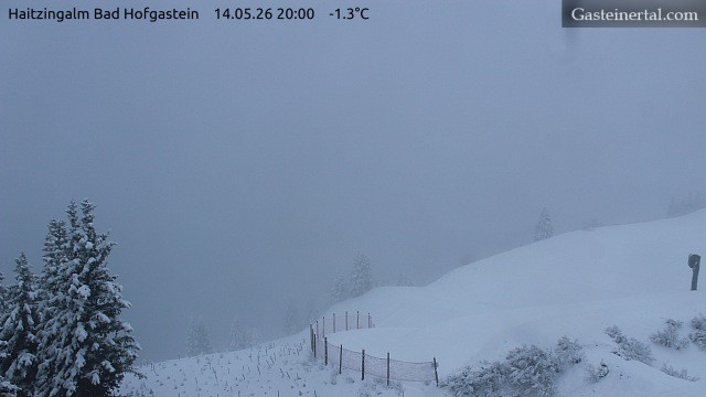 Archiv Foto Webcam Bad Hofgastein: Ausblick Haitzingalm