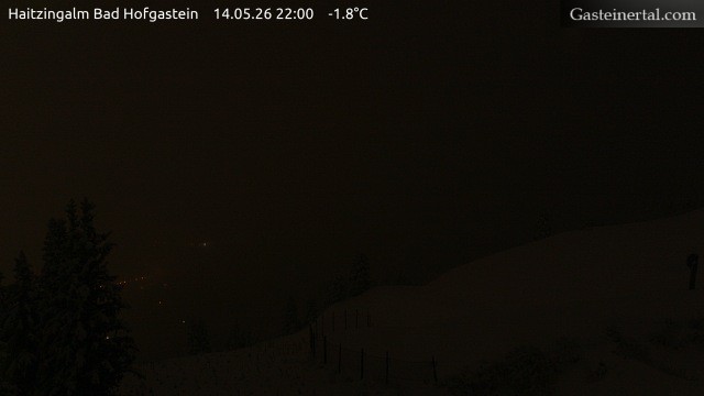 Archiv Foto Webcam Bad Hofgastein: Ausblick Haitzingalm