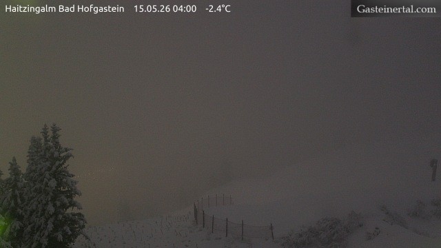Archiv Foto Webcam Bad Hofgastein: Ausblick Haitzingalm