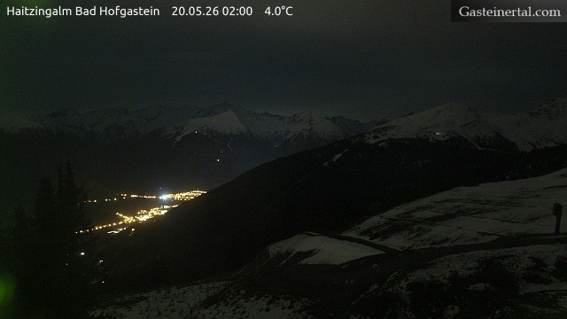 Archived image Webcam Haitzingalm View - Bad Hofgastein
