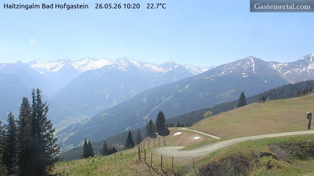 Archived image Webcam Haitzingalm View - Bad Hofgastein