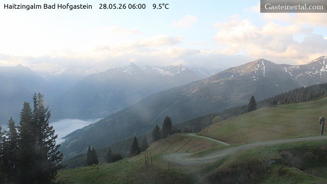 Archived image Webcam Haitzingalm View - Bad Hofgastein