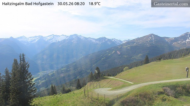 Archived image Webcam Haitzingalm View - Bad Hofgastein