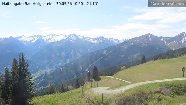Archived image Webcam Haitzingalm View - Bad Hofgastein