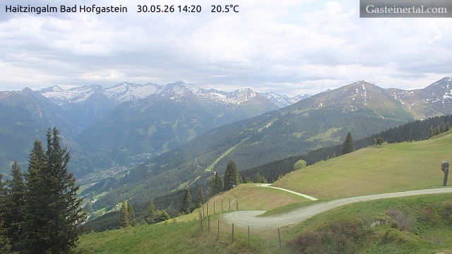 Archived image Webcam Haitzingalm View - Bad Hofgastein
