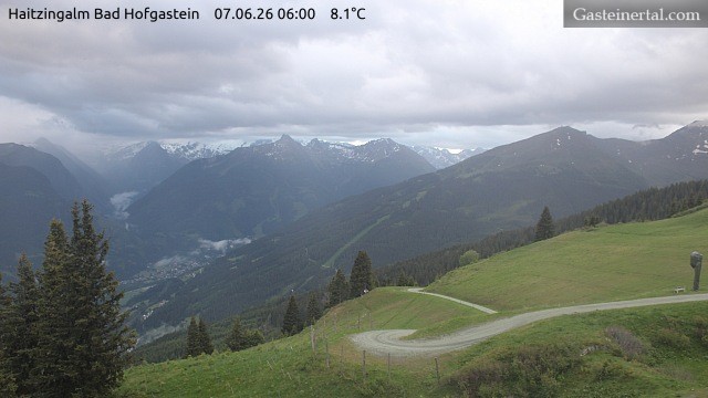 Archived image Webcam Haitzingalm View - Bad Hofgastein