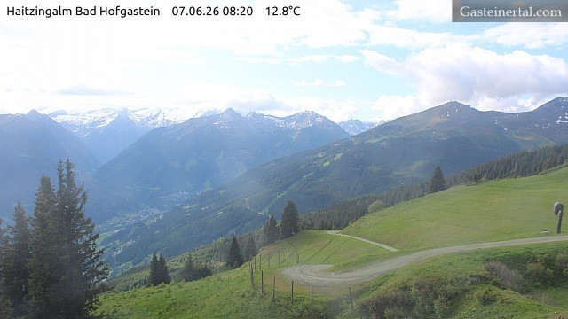 Archived image Webcam Haitzingalm View - Bad Hofgastein