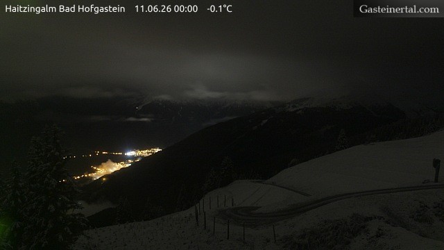 Archiv Foto Webcam Bad Hofgastein: Ausblick Haitzingalm