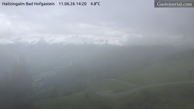 Archived image Webcam Haitzingalm View - Bad Hofgastein