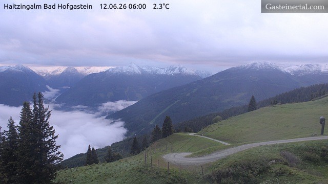 Archived image Webcam Haitzingalm View - Bad Hofgastein