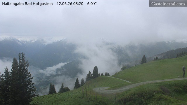 Archived image Webcam Haitzingalm View - Bad Hofgastein