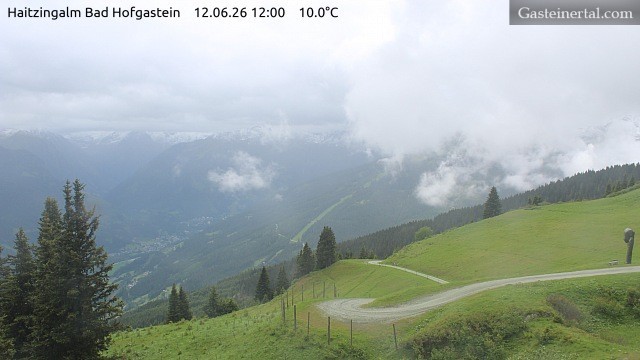 Archived image Webcam Haitzingalm View - Bad Hofgastein