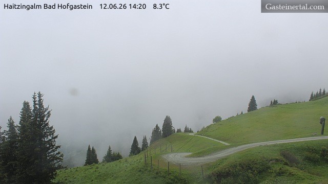Archived image Webcam Haitzingalm View - Bad Hofgastein