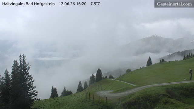 Archived image Webcam Haitzingalm View - Bad Hofgastein