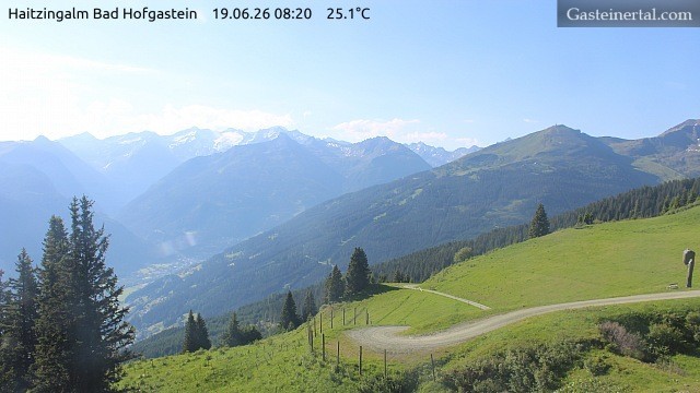 Archived image Webcam Haitzingalm View - Bad Hofgastein