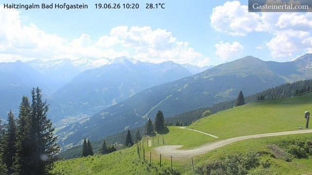 Archived image Webcam Haitzingalm View - Bad Hofgastein