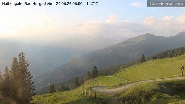 Archived image Webcam Haitzingalm View - Bad Hofgastein