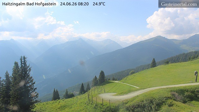 Archived image Webcam Haitzingalm View - Bad Hofgastein