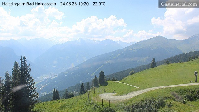 Archived image Webcam Haitzingalm View - Bad Hofgastein