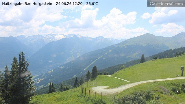 Archived image Webcam Haitzingalm View - Bad Hofgastein