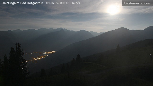Archived image Webcam Haitzingalm View - Bad Hofgastein