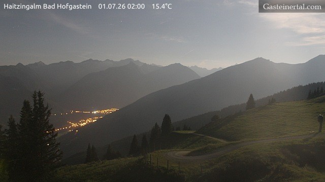 Archived image Webcam Haitzingalm View - Bad Hofgastein