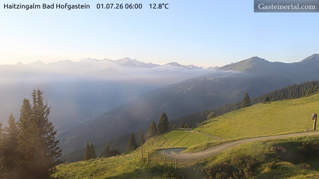 Archived image Webcam Haitzingalm View - Bad Hofgastein