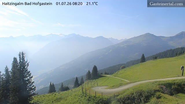 Archived image Webcam Haitzingalm View - Bad Hofgastein