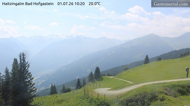 Archived image Webcam Haitzingalm View - Bad Hofgastein