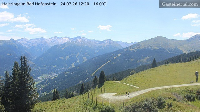 Archived image Webcam Haitzingalm View - Bad Hofgastein
