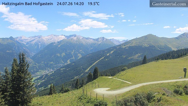 Archived image Webcam Haitzingalm View - Bad Hofgastein