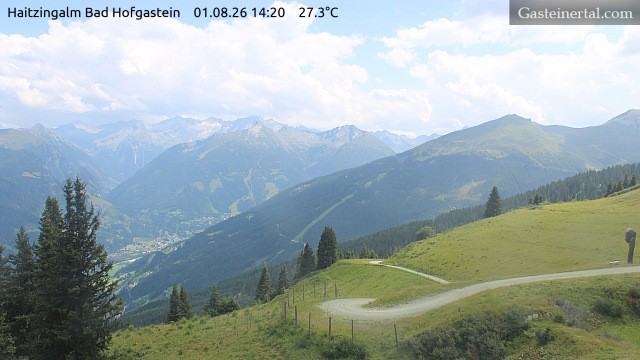 Archived image Webcam Haitzingalm View - Bad Hofgastein
