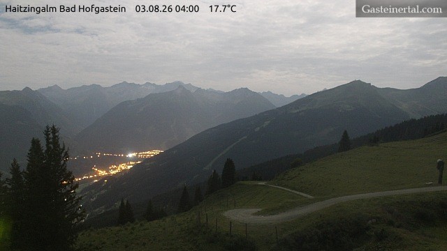 Archived image Webcam Haitzingalm View - Bad Hofgastein