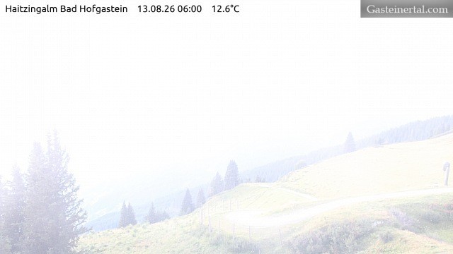 Archived image Webcam Haitzingalm View - Bad Hofgastein