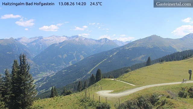 Archived image Webcam Haitzingalm View - Bad Hofgastein