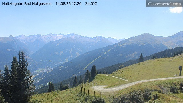 Archived image Webcam Haitzingalm View - Bad Hofgastein