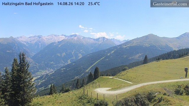 Archived image Webcam Haitzingalm View - Bad Hofgastein