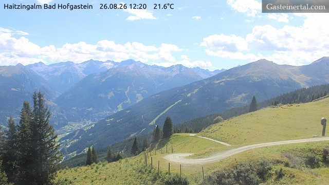 Archived image Webcam Haitzingalm View - Bad Hofgastein
