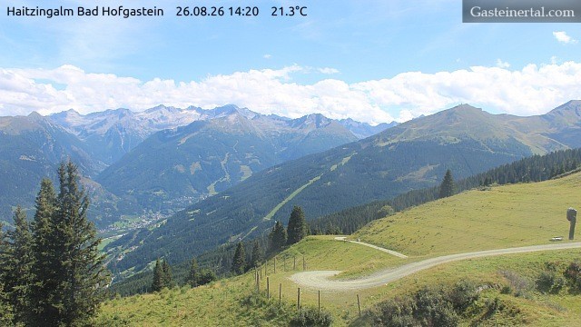 Archived image Webcam Haitzingalm View - Bad Hofgastein