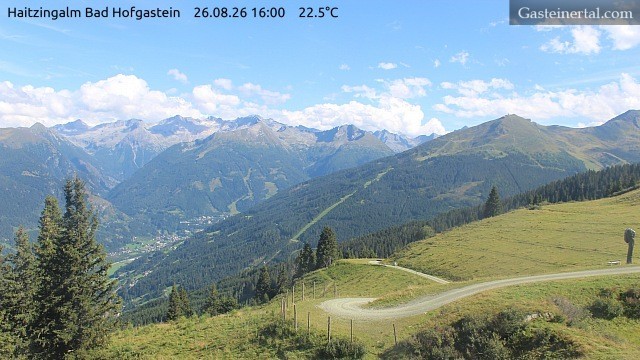 Archived image Webcam Haitzingalm View - Bad Hofgastein