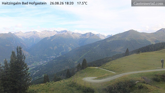 Archived image Webcam Haitzingalm View - Bad Hofgastein